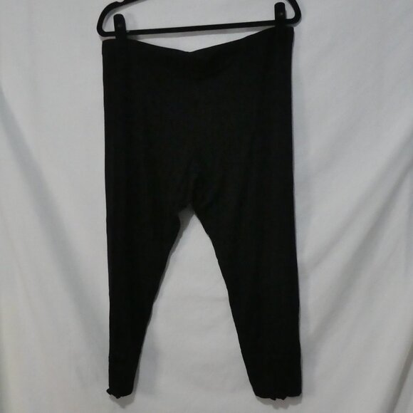 ADDITION ELLE | 18 inch waist measured | Versatile Black Everyday Leggings - Picture 2 of 14